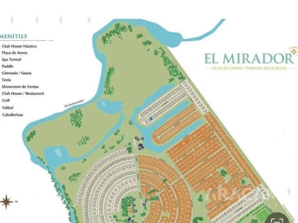 Lote en venta Barrio El Mirador Club de Campo – Ruta 2