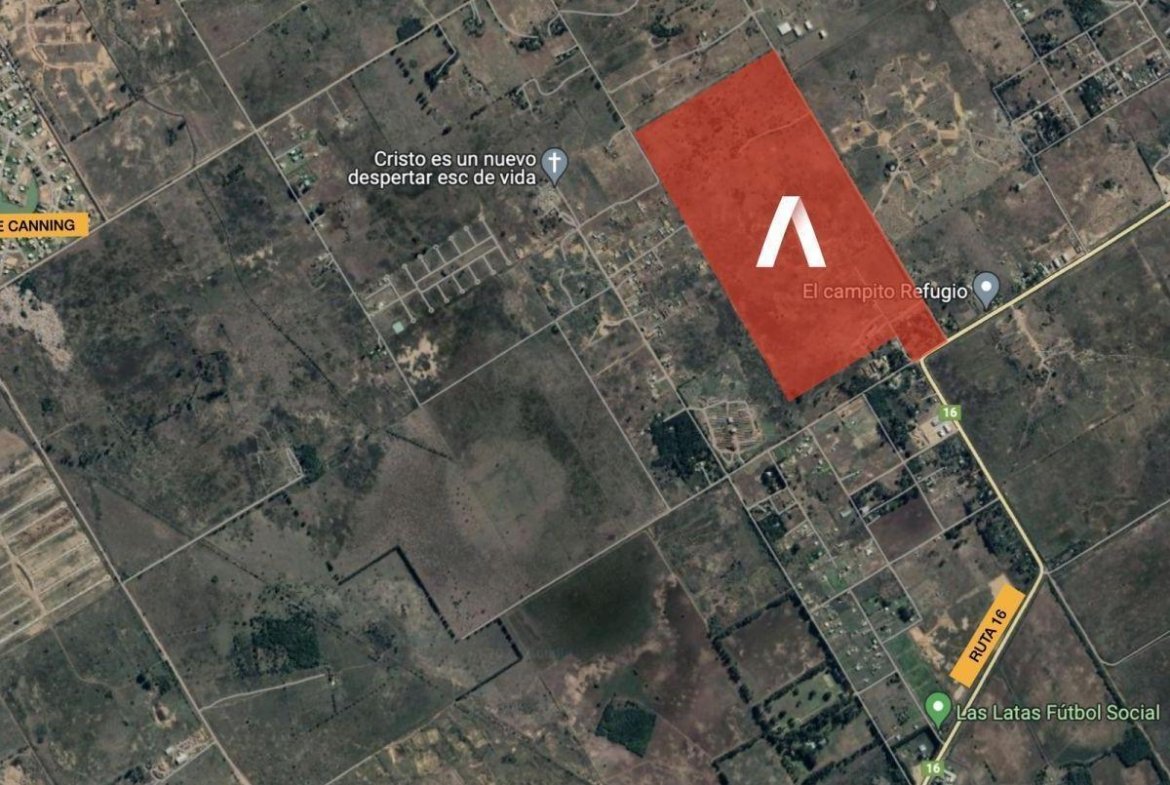 Fraccion de 56 has sobre ruta 16  – Esteban Echeverria