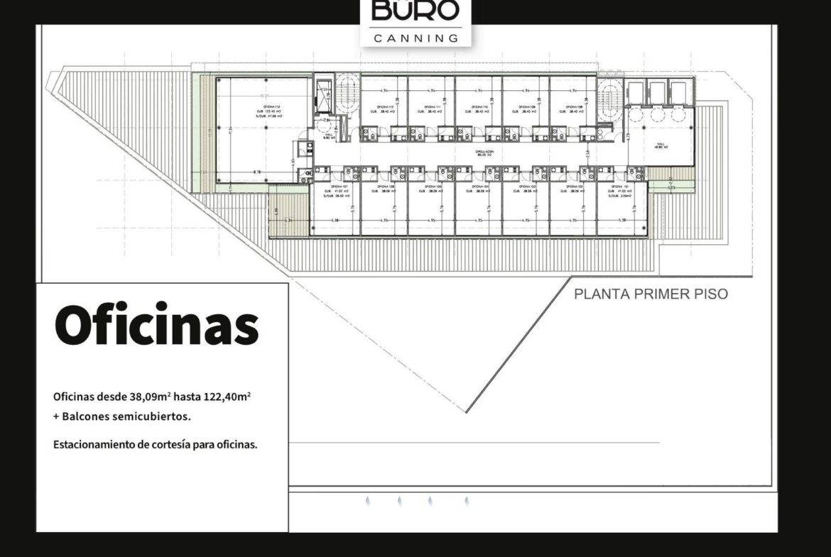 Oficinas en Venta en Buro Canning