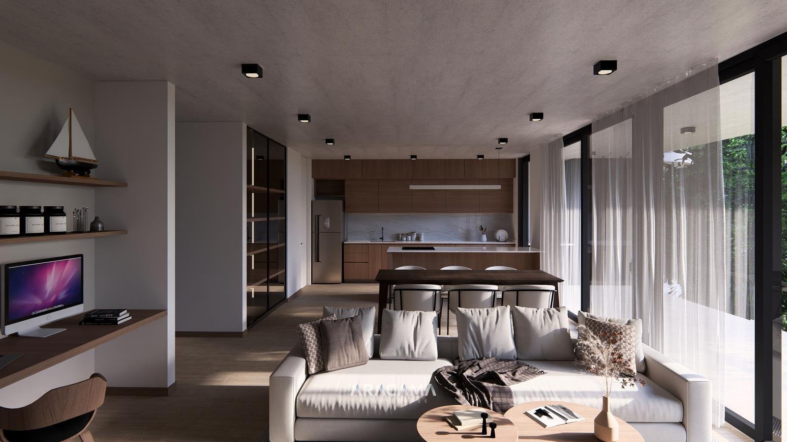 Departamento 3 ambientes en Venta en Nu Canning