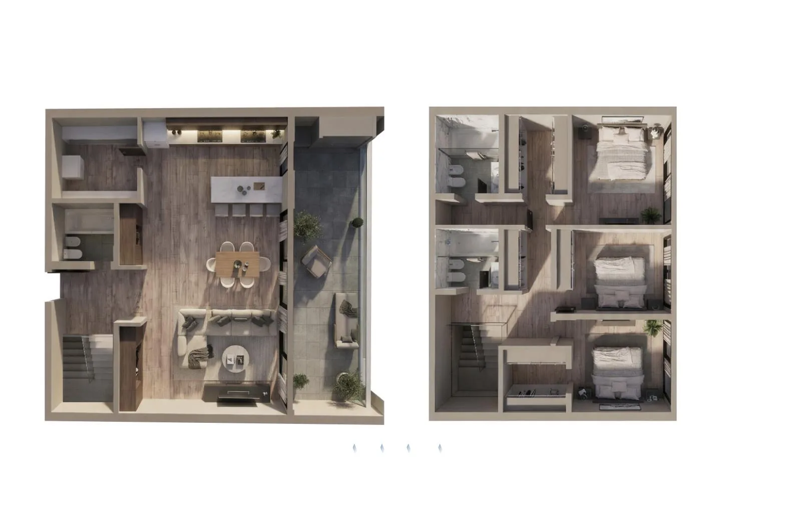 Departamento 4 ambientes tipo duplex en Venta en Nu Canning